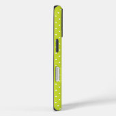 Seamless pattern  bright lime polka dot pattern Case-Mate iPhone case (Achterkant / Rechts)