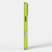 Seamless pattern  bright lime polka dot pattern Case-Mate iPhone case (Achterkant / Rechts)