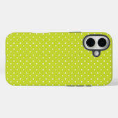 Seamless pattern  bright lime polka dot pattern Case-Mate iPhone case (Achterkant (horizontaal))