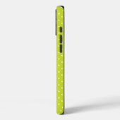 Seamless pattern  bright lime polka dot pattern Case-Mate iPhone case (Achterkant / Links)