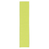 Seamless pattern  bright lime polka dot pattern korte tafelloper (Voorkant)
