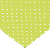 Seamless pattern  bright lime polka dot pattern korte tafelloper (Hoek)