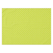Seamless pattern  bright lime polka dot pattern tafelkleed (Voorkant (Horizontaal))