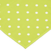 Seamless pattern  bright lime polka dot pattern tafelkleed (Gekanteld)