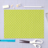 Seamless pattern  bright lime polka dot pattern tissuepapier (Craft)