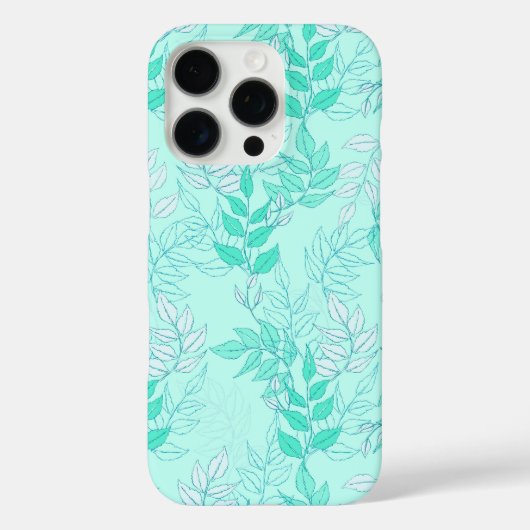 Seamless pattern featuring interconnected leafy br Case-Mate iPhone case (Achterkant)