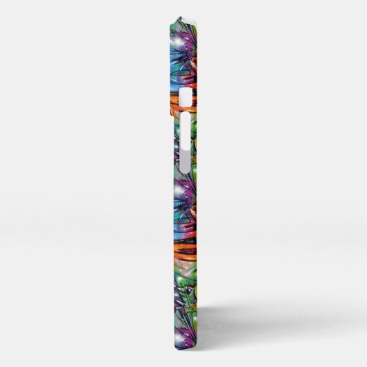 Seamless Pattern Graffiti 11 iPhone Hoesje (Linkerkant)