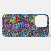 Seamless Pattern Graffiti 11 iPhone Hoesje (Achterkant horizontaal)