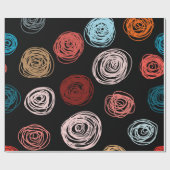 Seamless pattern hand drawn abstract dots. Backgro Cadeaupapier (Vlak)