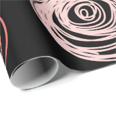 Seamless pattern hand drawn abstract dots. Backgro Cadeaupapier (Rol Hoek)