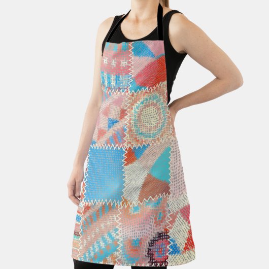 Seamless pattern. Imitation of a patchwork pattern Schort (Insitu)
