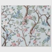 Seamless pattern in chinoistijl with peonies cadeaupapier (Vlak)