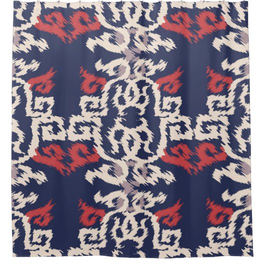 Seamless pattern in oriental styleabstract, arabic douchegordijn (Voorkant)