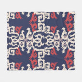 Seamless pattern in oriental styleabstract, arabic fleece deken (Voorkant (Horizontaal))