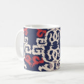 Seamless pattern in oriental styleabstract, arabic koffiemok (Voorkant links)