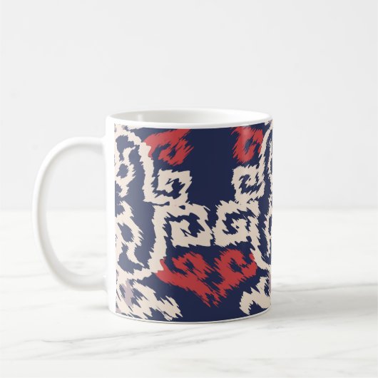 Seamless pattern in oriental styleabstract, arabic koffiemok (Links)