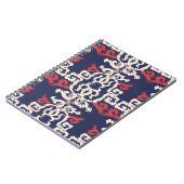 Seamless pattern in oriental styleabstract, arabic notitieboek (Linkerzijde)