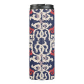 Seamless pattern in oriental styleabstract, arabic thermosbeker (Achterkant)