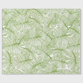Seamless pattern Monstera leaves background. Flora Cadeaupapier (Vlak)