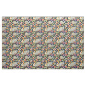 "Seamless Pattern of Geese Among Leaves" Stof (Fat Quarter)
