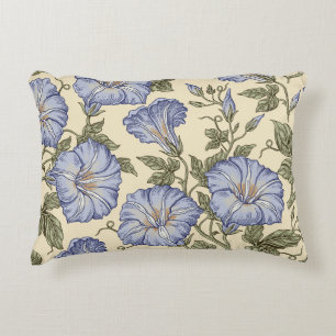 Seamless pattern. Petunia wildflowers is. Bezetter Accent Kussen