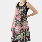 Seamless pattern. Petunia wildflowers is. Bezetter Schort (Insitu)