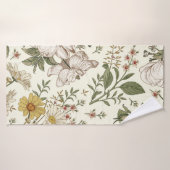 Seamless pattern. Realistic blooming Badhanddoek (Badhanddoek)