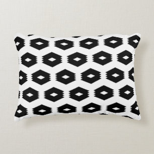 Seamless pattern. Rhombuses, ornament figures. Mos Accent Kussen