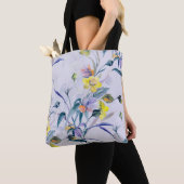 Seamless Pattern Spring Wildflowers. Tote Bag (Dichtbij)