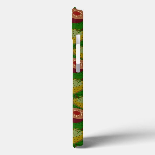 Seamless pattern tropical fruit & green background Case-Mate iPhone case (Achterkant / Links)