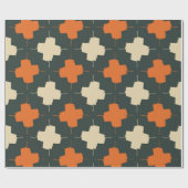 Seamless pattern with bright geometric elements on cadeaupapier (Vlak)