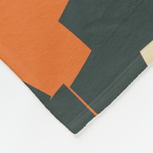 Seamless pattern with bright geometric elements on fleece deken (Hoek)