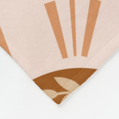 seamless pattern with celestial eye, moon, sun fleece deken (Hoek)