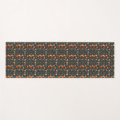 Seamless pattern with chess pieces, books, dice yogamat (Voorkant (horizontaal))