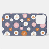Seamless pattern with Christmas balls on a dark ba Case-Mate iPhone Case (Achterkant (horizontaal))
