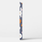 Seamless pattern with Christmas balls on a dark ba Case-Mate iPhone Case (Achterkant / Links)