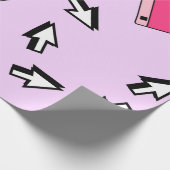 Seamless pattern with colorful floppy disk in vapo cadeaupapier (Hoek)