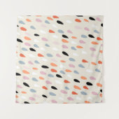 Seamless pattern with colorful hand drawdrops stai wandkleed (Voorkant (horizontaal))
