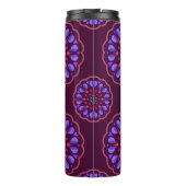Seamless pattern with etnische mandala art ornamen thermosbeker (Achterkant)