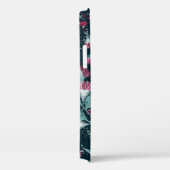 Seamless pattern with eucalyptus leaves and flower Case-Mate iPhone case (Achterkant / Rechts)