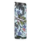 Seamless pattern with flowers in art deco style. M Thermosbeker (Geroteerd rechts)