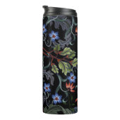 Seamless pattern with flowers in art deco style. M Thermosbeker (Geroteerd rechts)