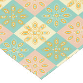 Seamless pattern with geometric floral motifs korte tafelloper (Hoek)