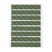 Seamless pattern with golden ferns (Vel)