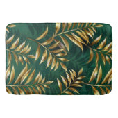 Seamless pattern with golden ferns badmat (Voorkant)