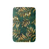 Seamless pattern with golden ferns badmat (Voorkant Verticaal)