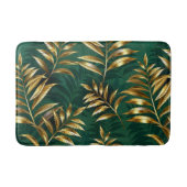 Seamless pattern with golden ferns badmat (Voorkant)