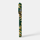 Seamless pattern with golden ferns iPhone hoesje (Linkerkant)