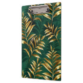 Seamless pattern with golden ferns klembord (Links)