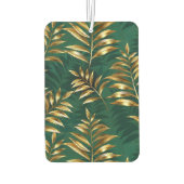 Seamless pattern with golden ferns luchtverfrisser (Achterkant)